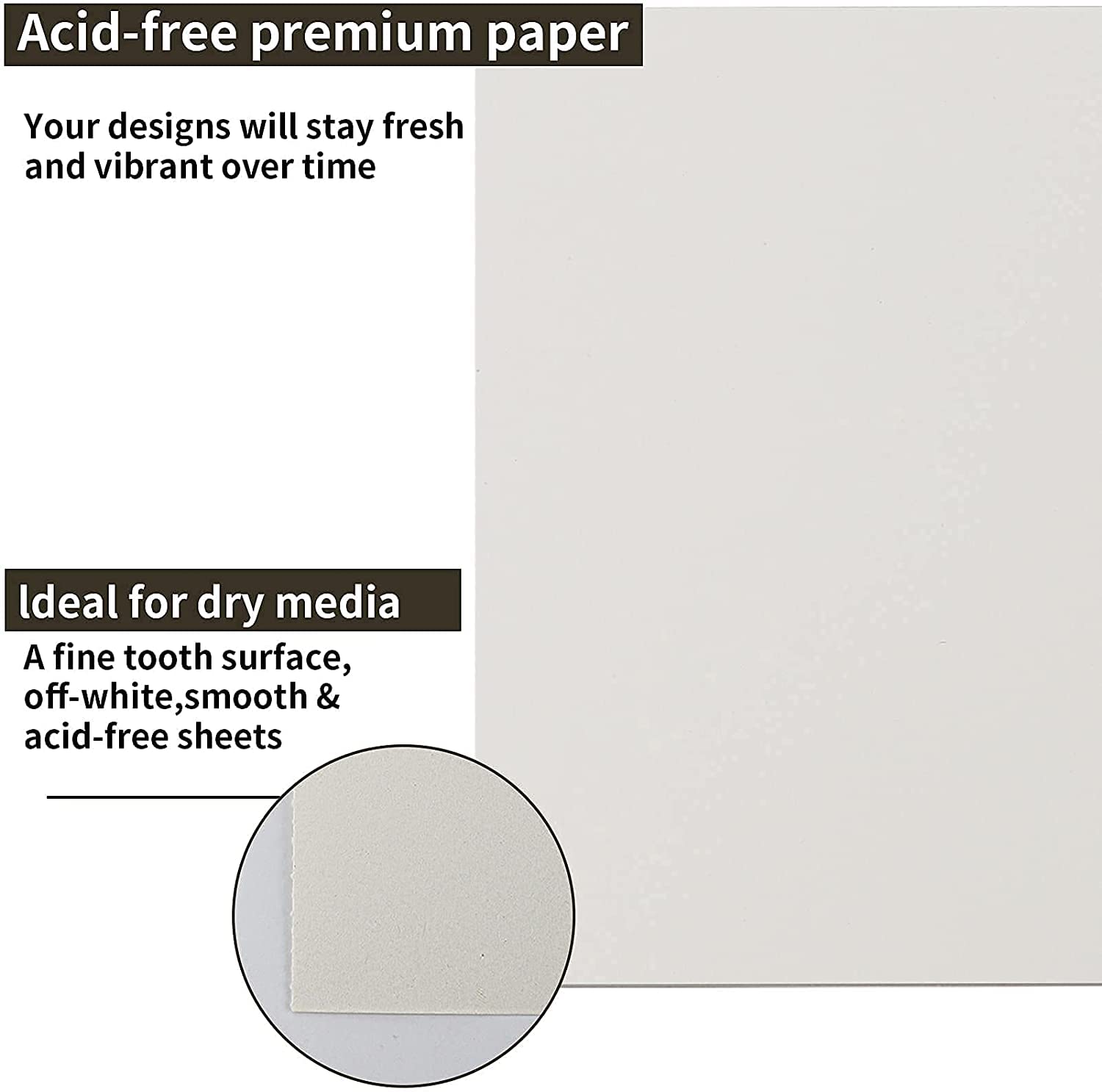 9 x 12 inches Sketch Book, Top Spiral Bound Sketch Pad, 3 Pack 100-Sheets Each (68lb/100gsm), Acid Free Art Sketchbook Artistic Drawing Painting Writing Paper for Kids Adults Beginners Artists 4