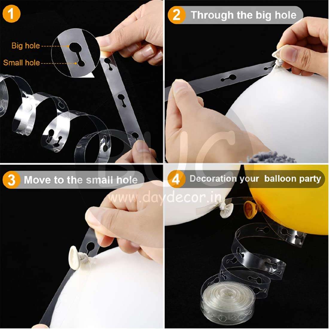 Day Decor™ Happy Birthday Decoration Kit- 69 Pcs Happy Birthday Decoration items For Girls Boys | Birthday Decoration Kit for Adults, Friends, Husband, Boyfriend, Girlfriend, Wife 4