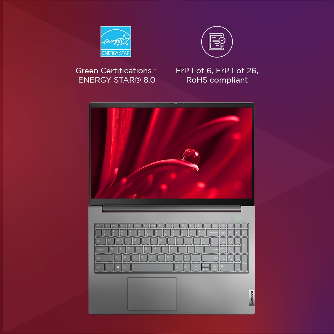 Lenovo ThinkBook 15 G5 Ryzen 5 15.6" FHD Antiglare 250 Nits Thin and Light Laptop (16GB RAM/512GB SSD/Windows 11 Home/Fingerprint Reader/Backlit/Mineral Grey/1 Year Onsite/1.7 kg), 21JFA02KIN 6