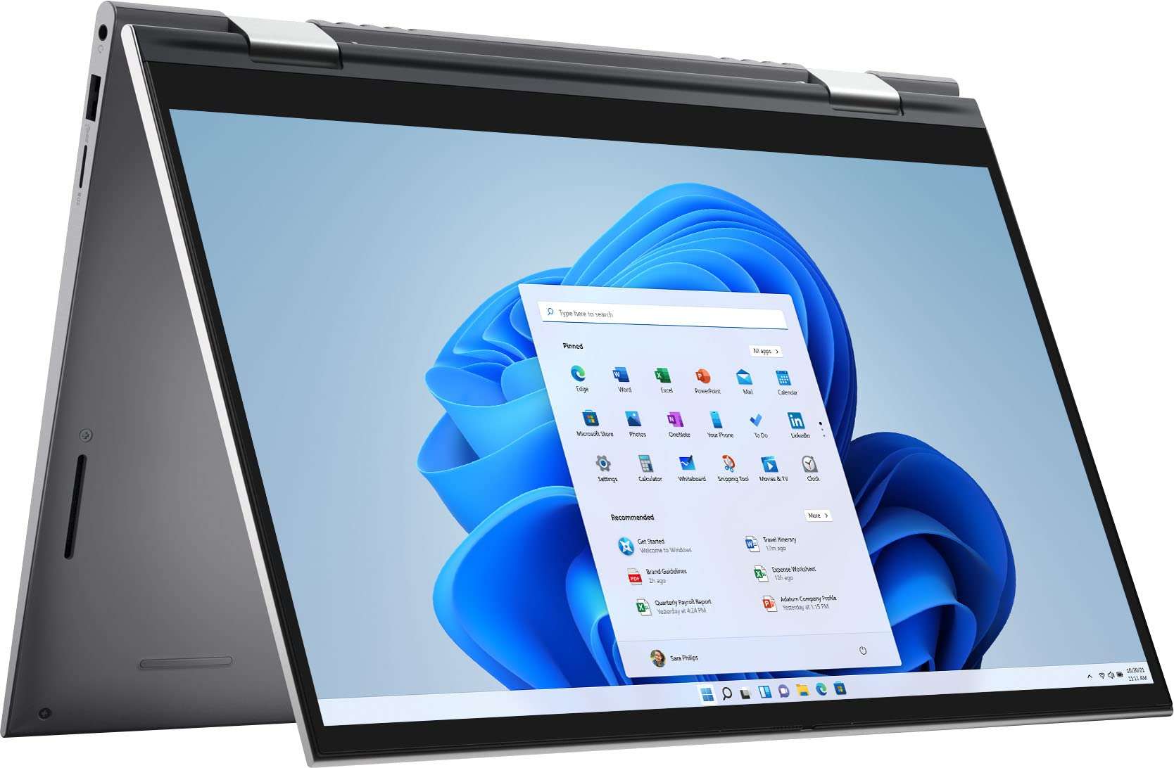 Dell Inspiron 5410 14.0" 2-in-1 FHD IPS Touchscreen Laptop (Intel i5-1155G7 4-Core, 64GB RAM, 2TB PCIe SSD, Intel Iris Xe, (1920x1080), Backlit KB, FP Reader, HD Webcam, WiFi 6, BT 5.1, Win11H) 3