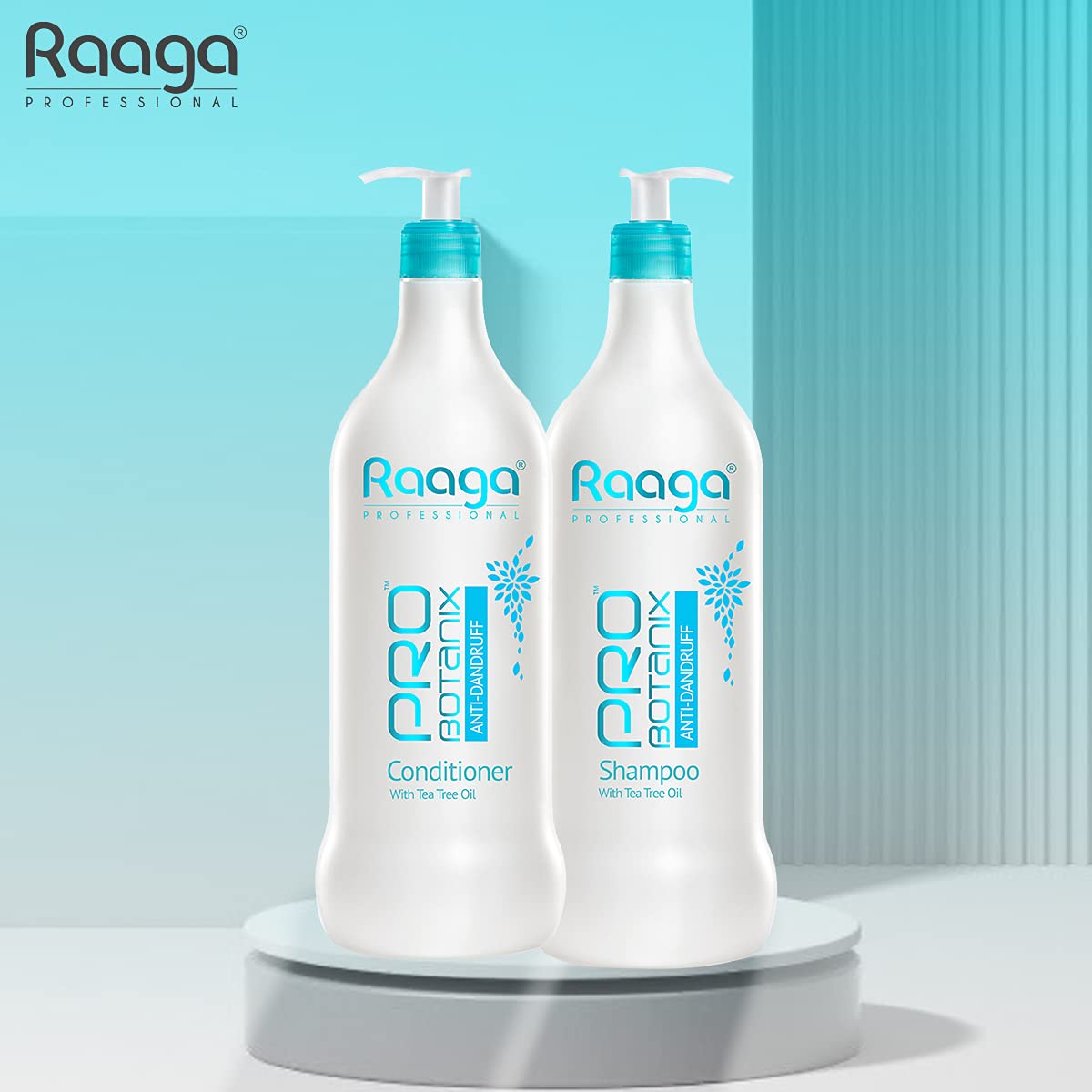 Raaga Professional Pro Botanix Anti-Dandruff Conditioner, With Tea Tree Oil, Reduces Itchiness and Flaking, 1000 ml 5
