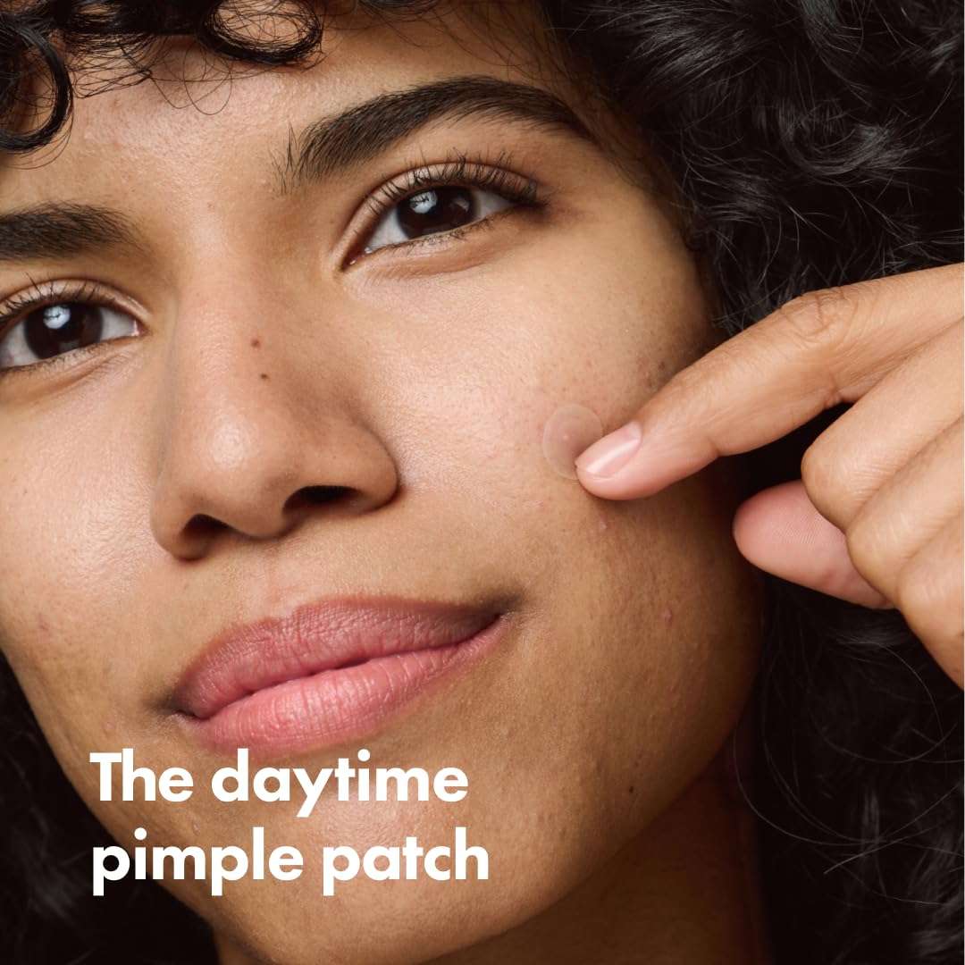 Mighty Patch™ Invisible+ Patch – The Barely-There Daytime Hydrocolloid Acne Pimple Patch for Covering Zits and Blemishes, Tapered Edges Designed to Blend Into Skin (72ct) 3
