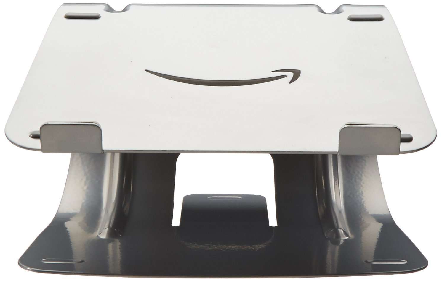Amazon Basics Laptop Desk Stand for PC and MacBook - Silver 4