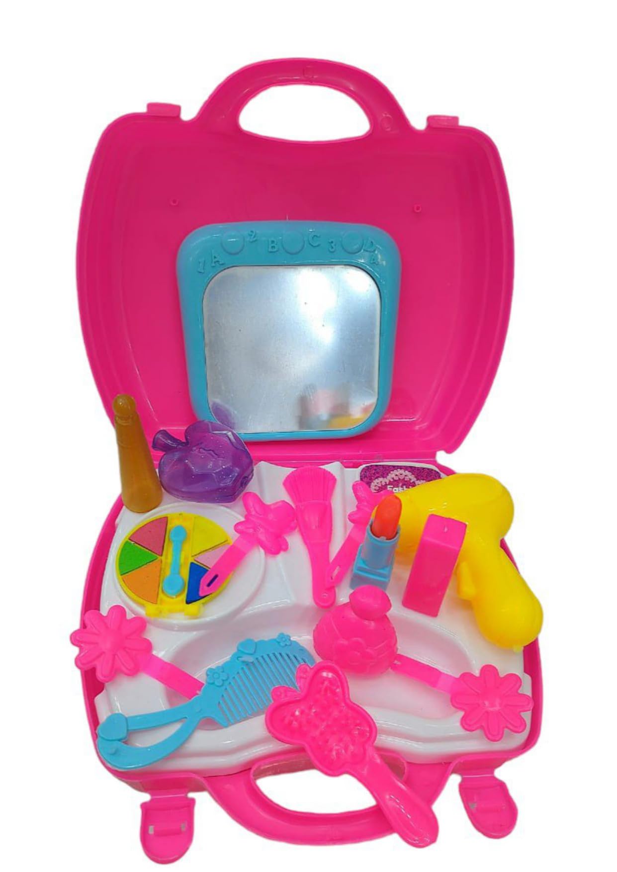 Toys Shoyes - Kids Toys Plastics Suitcase Beauty Set for Girls | Makeup Kit for Doll Girls Cosmetic Set | Kids Make Up Kit Toy Beauty Kit for Children Girls - 3-12 Years and Up & Doctor Set Suitcase 4