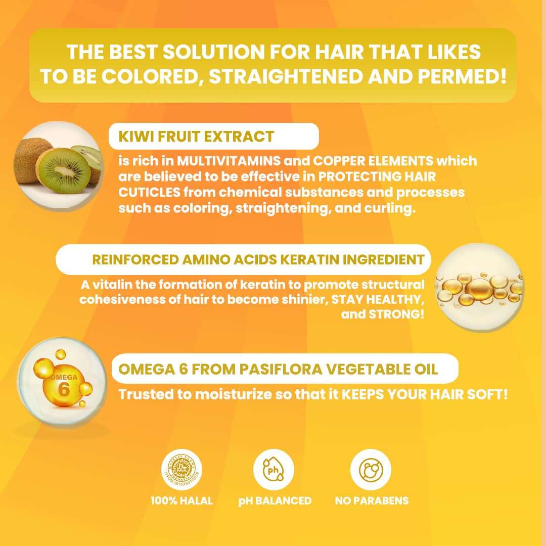 Hair Energy Fibertherapy Kiwi Creambath 60 ML 6