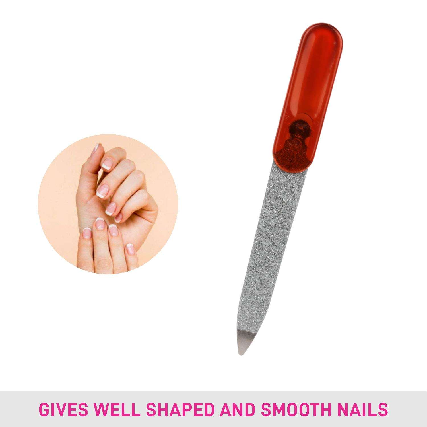 VEGA Manicure Set (Pack Of 8) - Silver 4