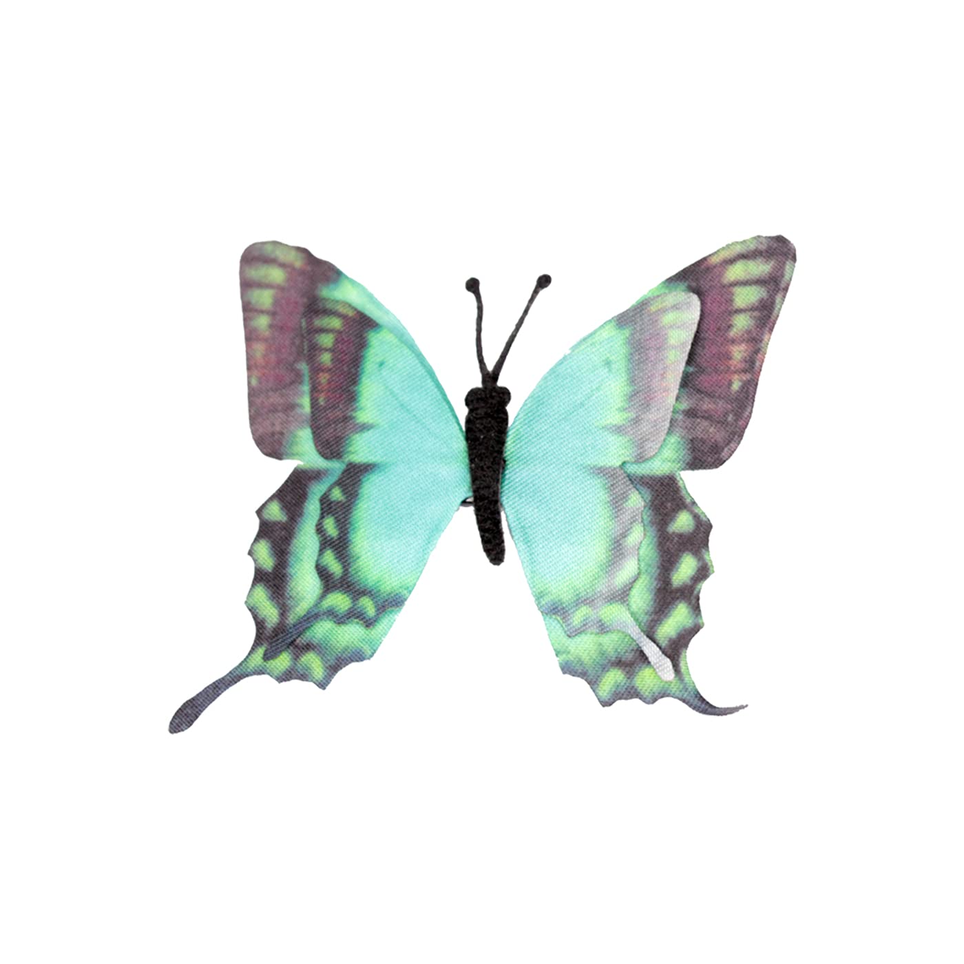 Glan 2 Pieces Butterfly Hair Claw Clips Butterfly Snap Hair Clips for Baby/Teens And Women Hair Styling Accessories (Multicolor) (M10) 5