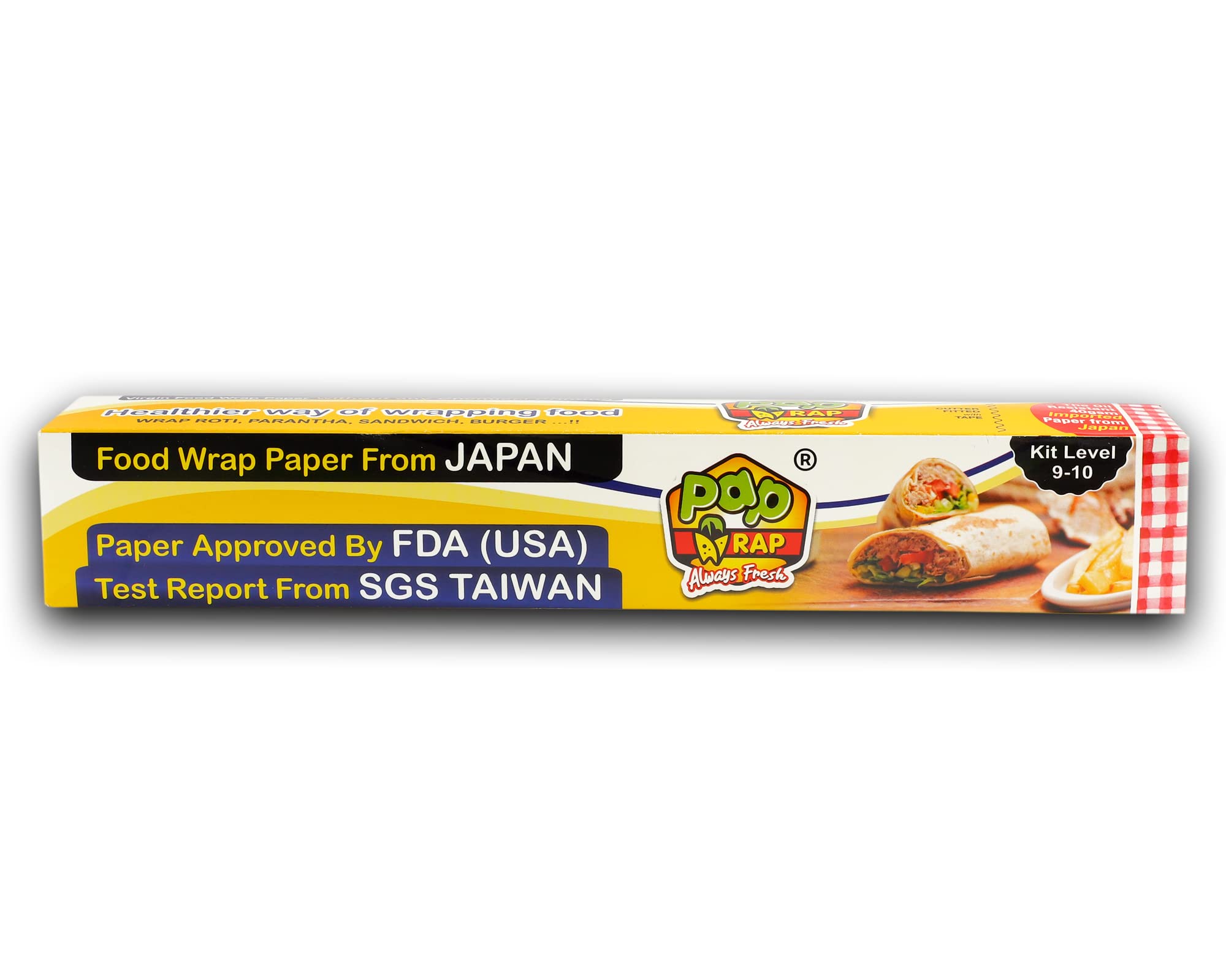 Pap Wrap Premium Multipurpose Food Wrapping Parchment Paper 21 Mtrs in Pack (Pack Of 5)