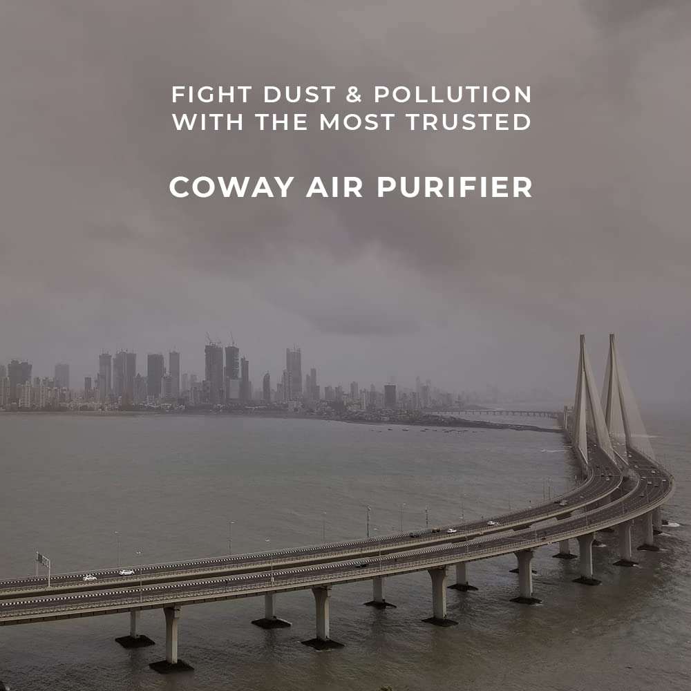 Filter for Coway Air Purifier, Longest Filter Life 8500 Hrs, Green True HEPA Filter, Traps 99.99% Virus & PM 0.1 Particles (HEPA Filter (AirMega Storm | AP-1220B)) 2