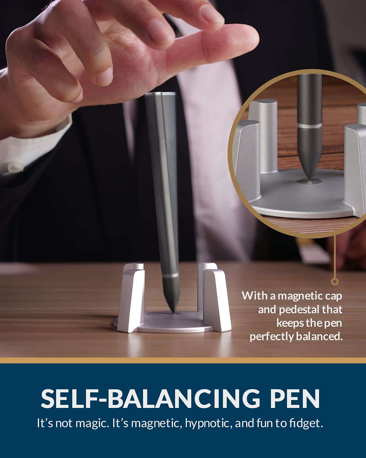 novium Hoverpen Aluminum Parent (Dark Gray) 3