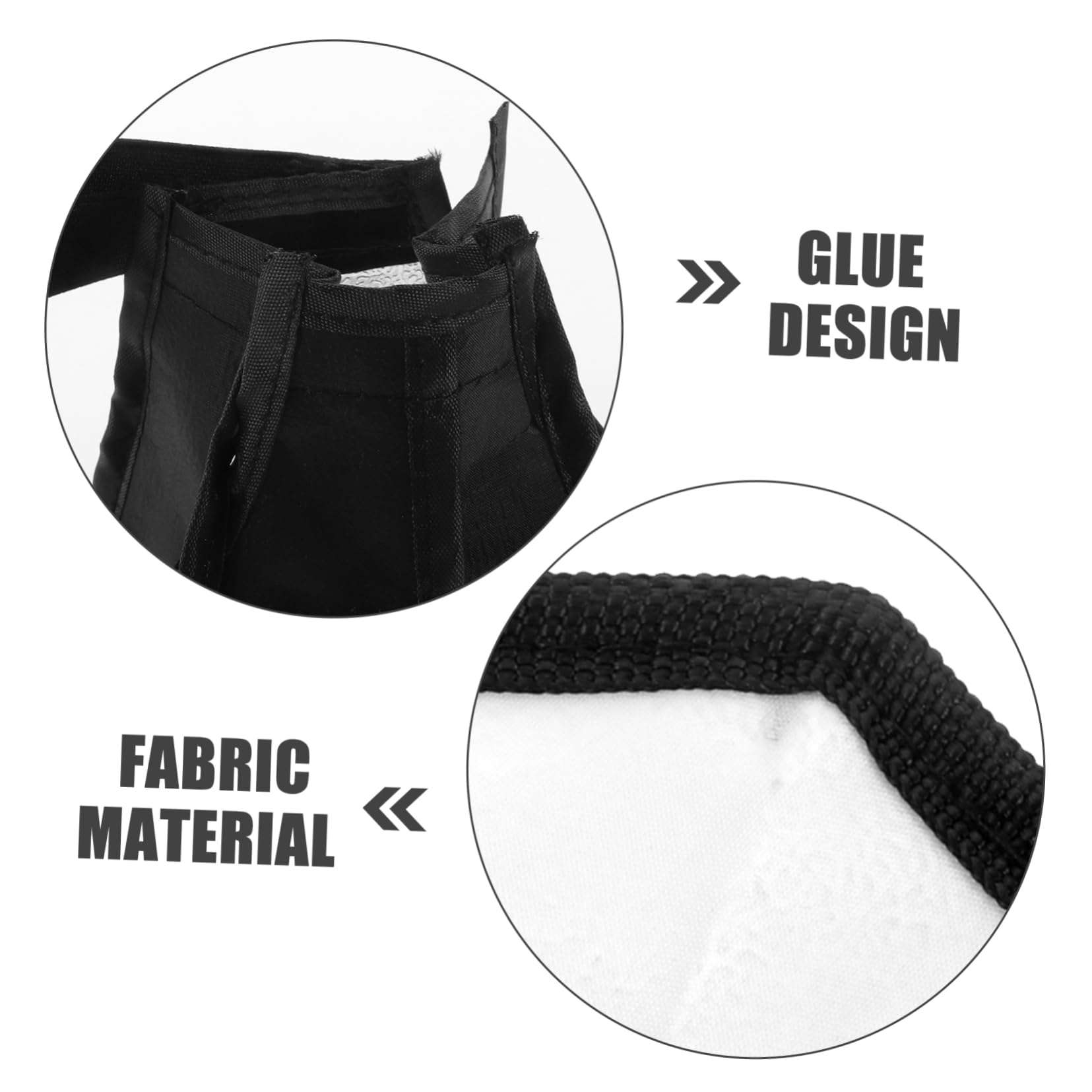 DOITOOL Camera Lamp Softbox Camera Flash Selfie Light LED Stand Flashes Kit Cube Clip Bright USB Rechargeable Picture Cover Video Backdrops Photostick Studio Flash Reflector Diffuser Iron 5