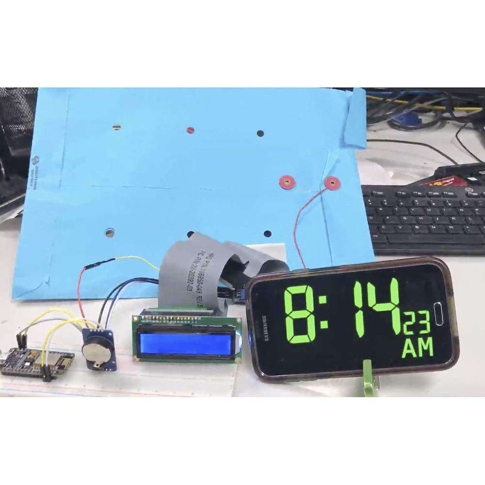 Geekstory 5PCS DS3231 Real Time Clock Module RTC Sensor High Precision AT24C32 IIC Timer Alarm Clock for Arduino Raspberry Pi 6