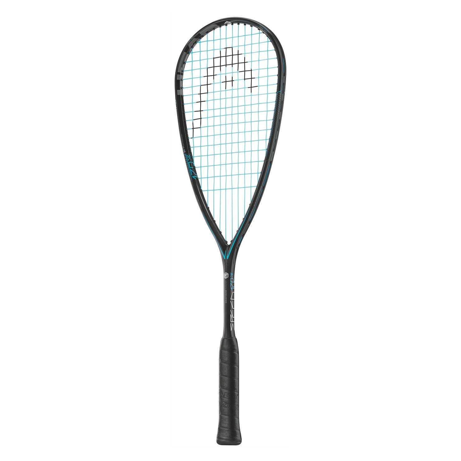 HEAD Men's/Women's Graphene Touch Speed 120 Slim Body Graphite Squash Racquet (Black) 1
