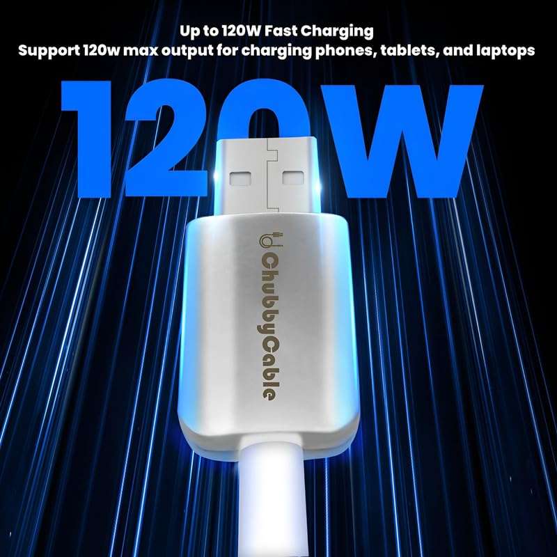 GentsStride Chubby 2.0 Durable Fast Charging Cable USB Type-C Cables Ultra-Thick Silicone Cord USB-C to USB A Cable for Cell Phones, Android Devices and More, Red, USB-A to Type-C, 3.3 FT 4