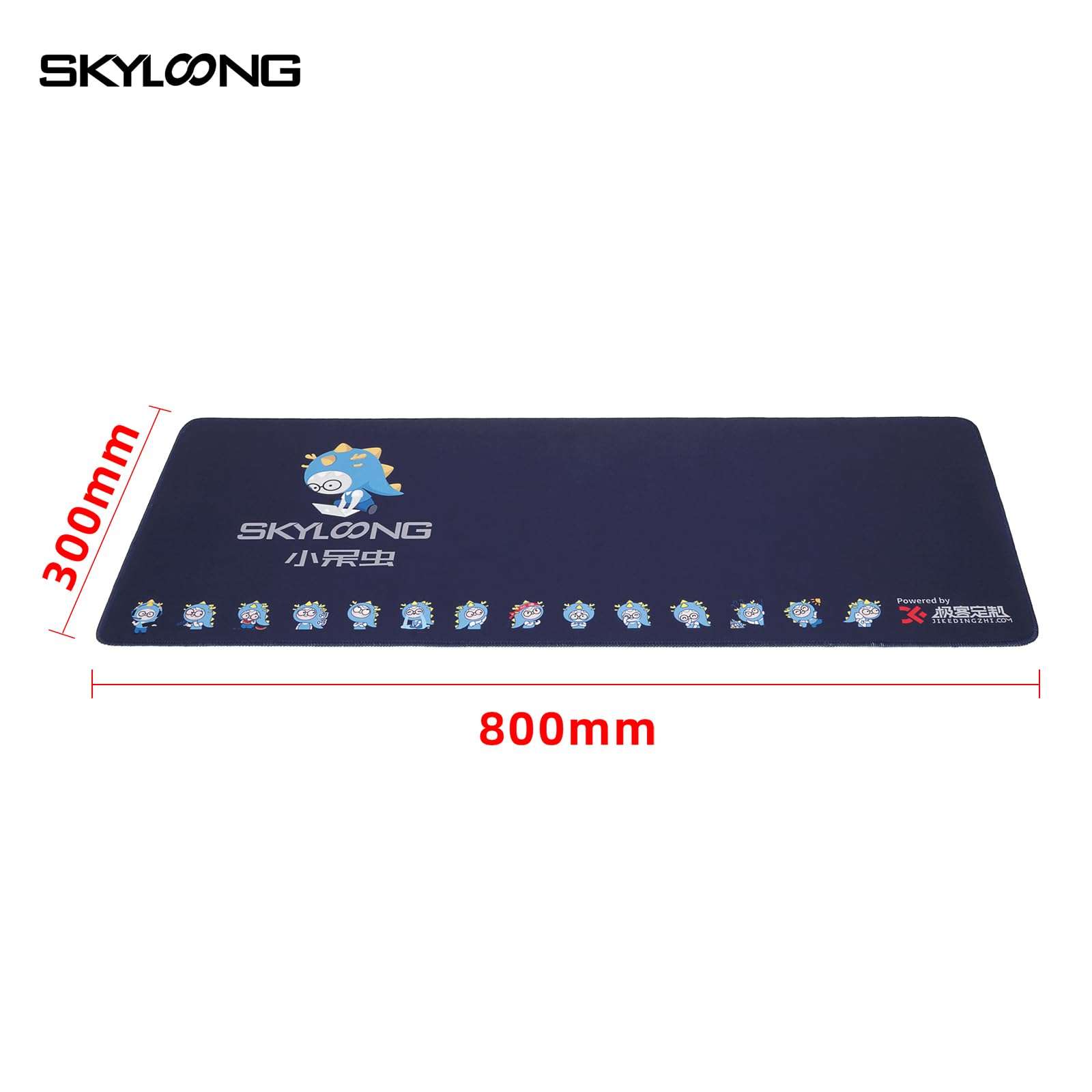 SKYLOONG Large Keyboard Pad - Table Mat with Anti-Slip Rubber Base, Easy Gliding, Spill-Resistant Surface, Durable Materials, Ultra-Thin Mouse Pad 5