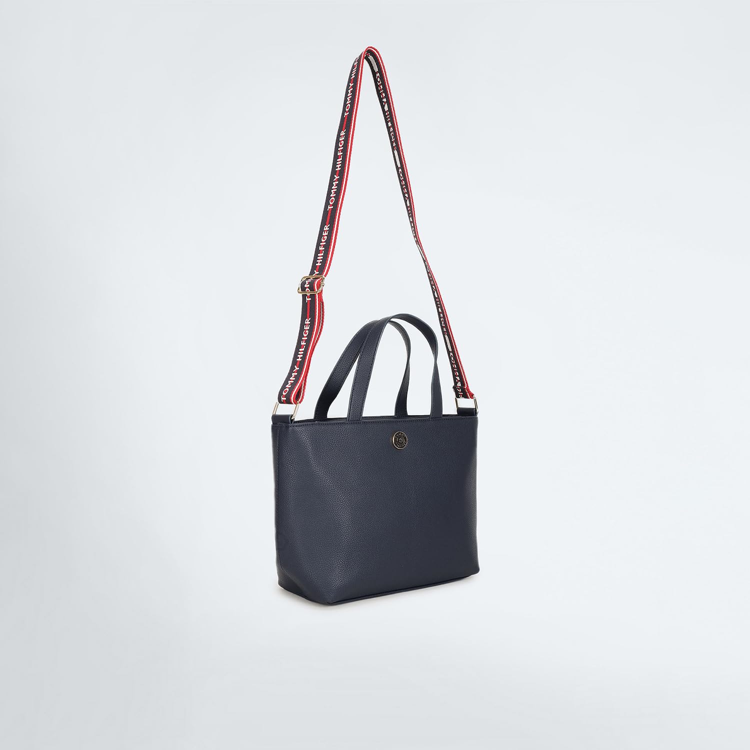 Tommy Hilfiger Pu Blue Solid Women Shoulder Bag (OS) - S24HWBG316 3