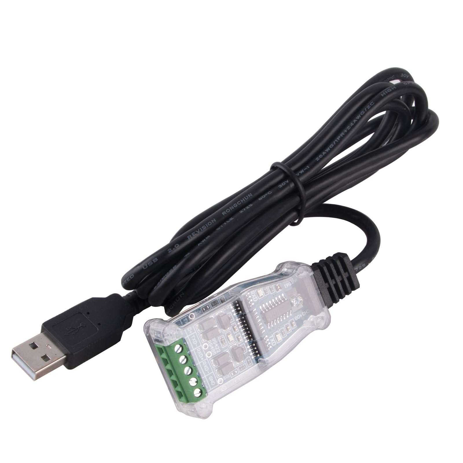 jiingekk USB To RS485 Module Converter Communication Cable For Fast Data Transfer Stable Connection 1