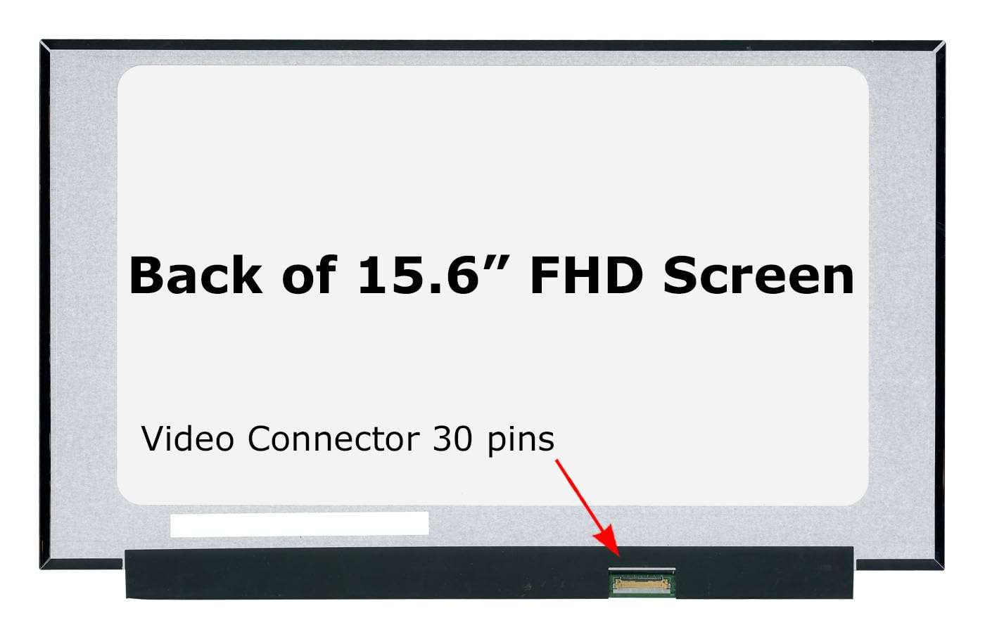 SCREENARAMA New Screen Replacement for N156HCA-EAB, FHD 1920x1080, IPS, Glossy, LCD LED Display with Tools 2