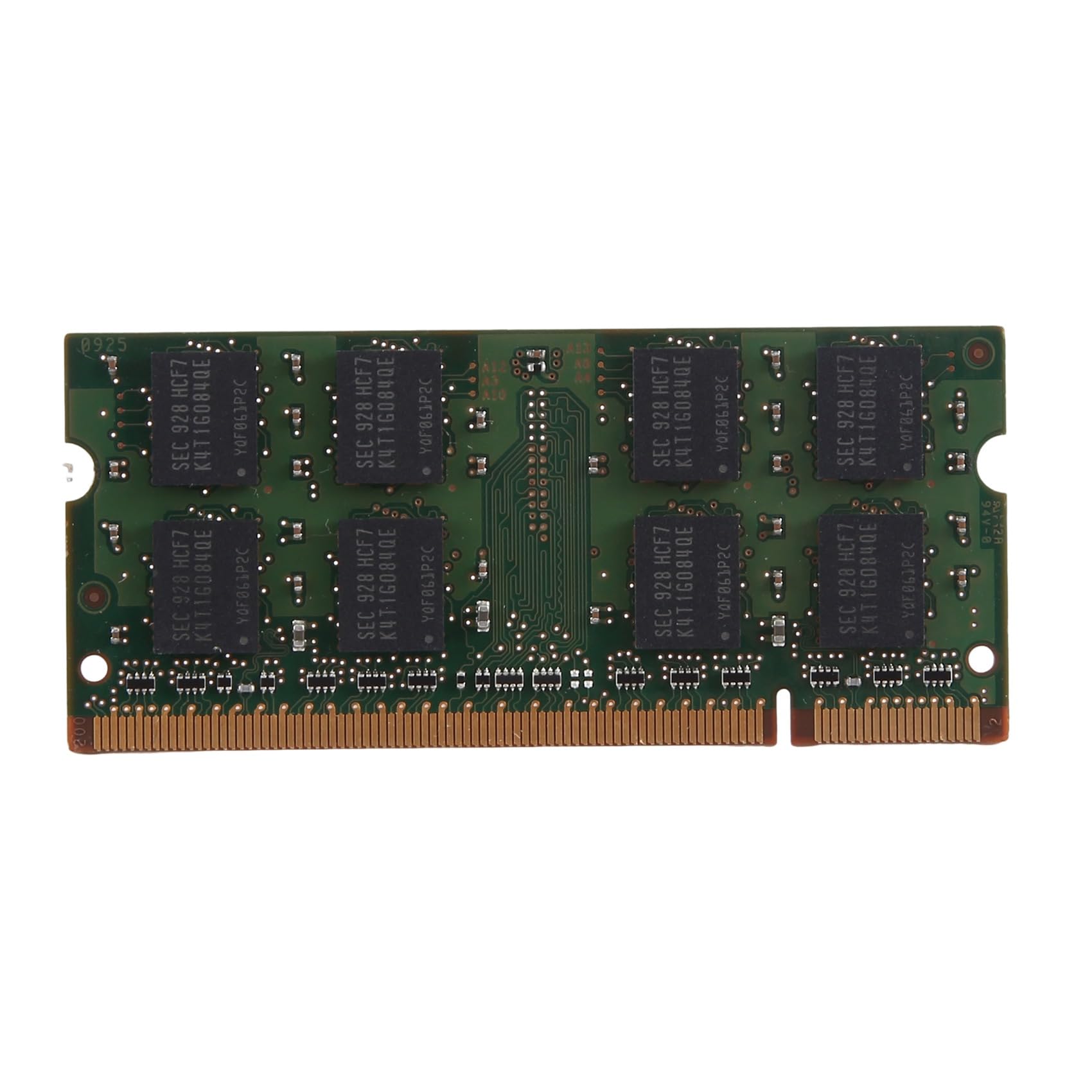 Pasuihcay 2GB DDR2 PC2-6400 800MHz 200Pin 1.8V Laptop Memory SO-DIMM Notebook RAM, green 1