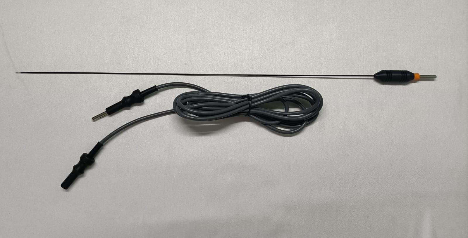 Surgical Instruments - Hysteroscopy Monopolar Electrode L-Hook Semi Rigid 5FR 40cm with Cable Reusable CE Approved. 1