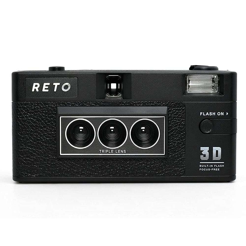 Reto 3D Classic 35mm Film Camera Bundle with 35mm 400 ISO Color Negative Film, 36 Exposures 2