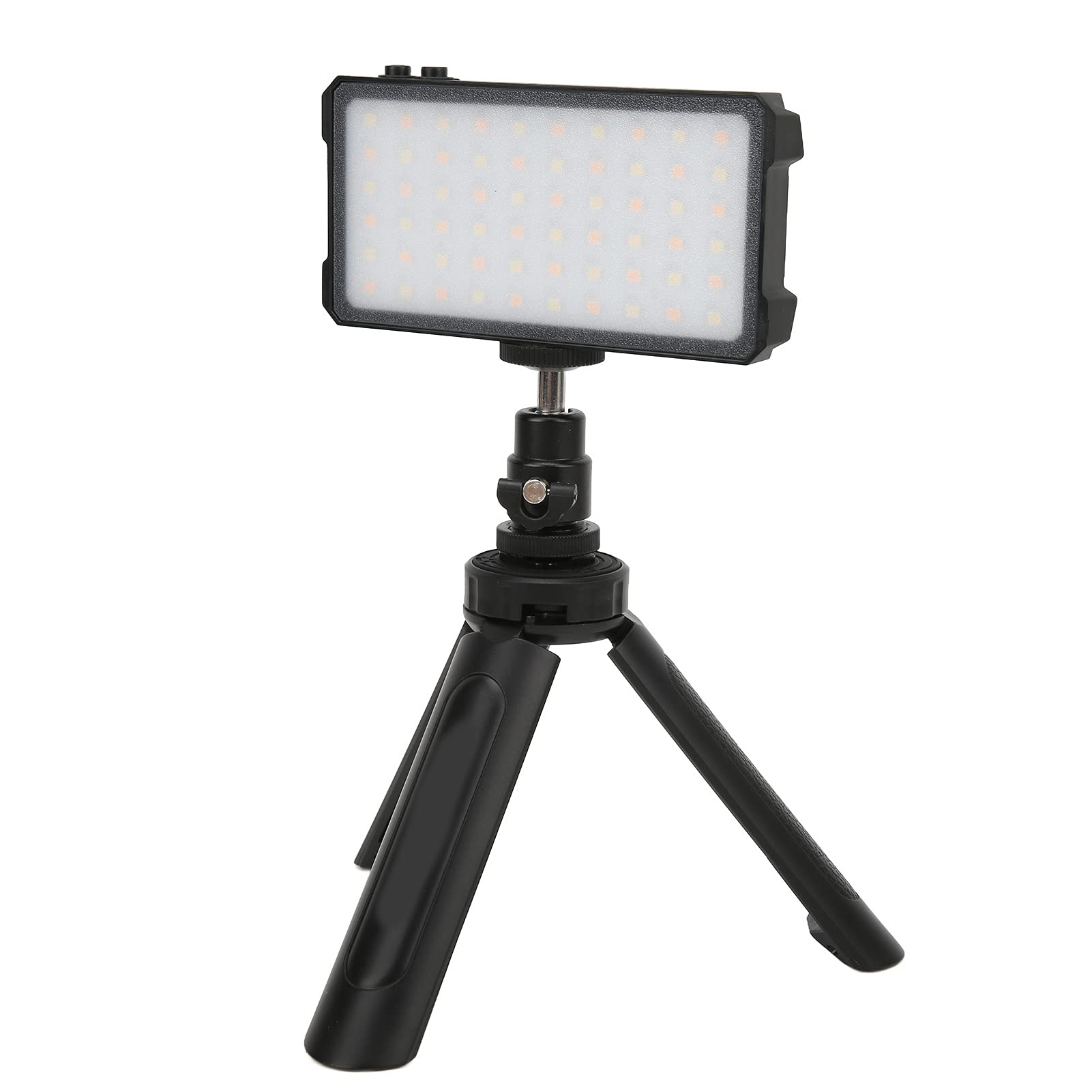 Manbily MFL?04 LED Fill Light 3000?6500K SLR Sm Ket Light with Tabletop Pod, ABS LED Video Light for Camera - Ideal for Brightening Up Your Photos and Vid with Color Temperature 3