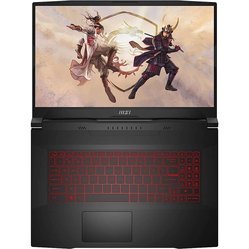 MSI Katana GF76 Gaming Laptop 2023 New, 17.3" FHD IPS 144Hz, Intel i7-11800H 8-Core, NVIDIA GeForce RTX 3050 Ti 4GB GDDR6, 16GB DDR4, 1TB SSD, Backlit Keyboard, Wi-Fi 6, Win10 Home, COU 32GB USB 4