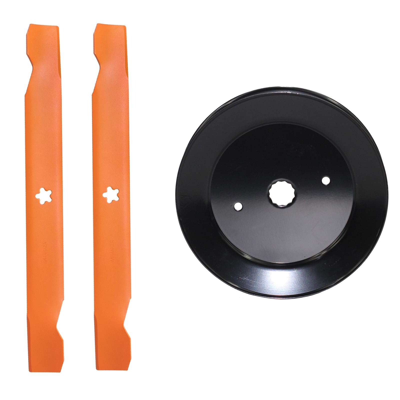 Antanker 153535 Pulley 173436 129861 177865 332512B Bundles 138498 138971 Lawn Mower Mulching Blade for 42" Deck Mower 1