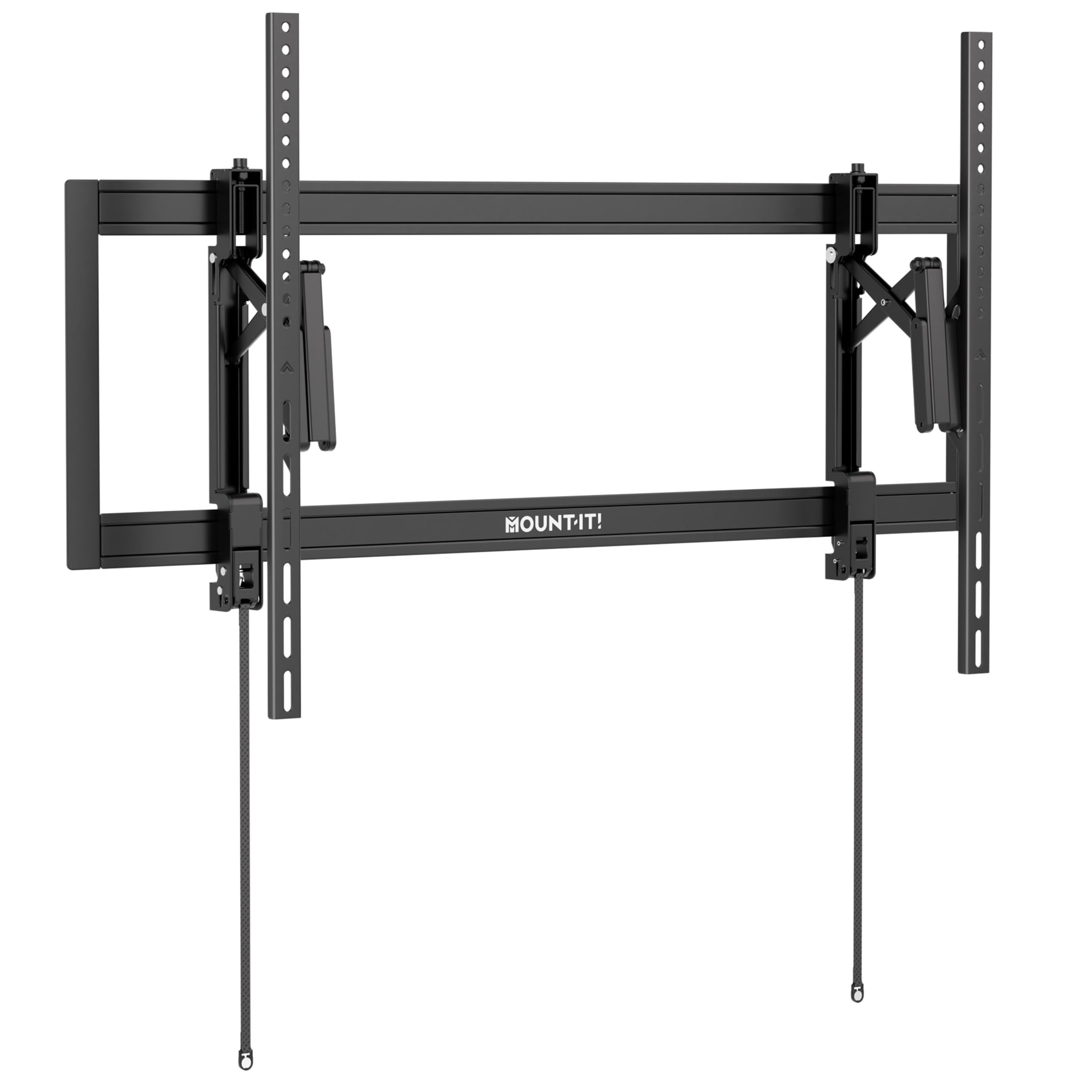 Mount-It! Advanced Extendable Tilt TV Wall Mount for 55–105 Inch TVs, Low Profile 2.1” Heavy-Duty Bracket with 6.8” Extension, Tilt & Swivel, Universal VESA up to 1000×600 mm, Fits 16/24/32” Studs 1