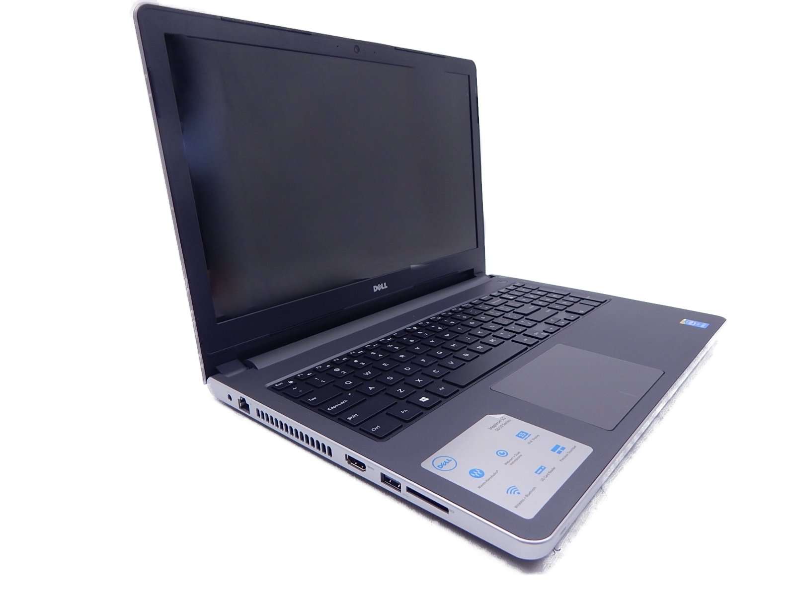 Dell Inspiron 15 5000 Series 15.6 Inch Laptop (Intel Core i5 5200U, 8 GB RAM, 1 TB HDD, Silver) with MaxxAudio 3