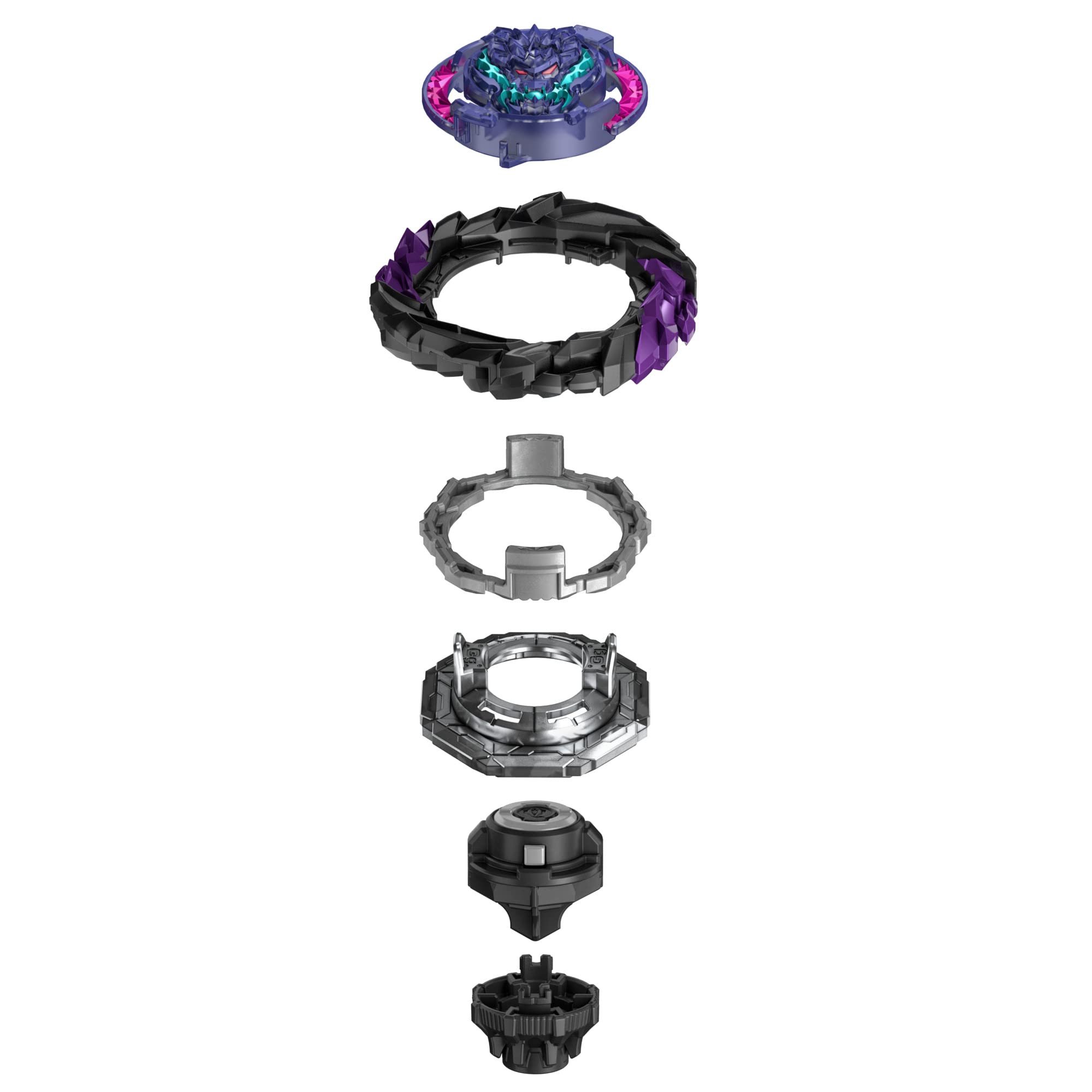 BEYBLADE Burst QuadDrive Roar Balkesh B7 Spinning Top Starter Pack - Defense/Stamina Type Battling Game with Launcher, Toy for Kids 3