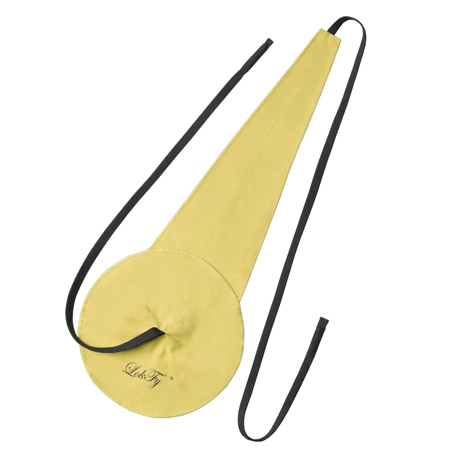 Lerodite Saxophone Cleaning Cloth Cleaning Care Tool for Flute Sax Inside Tube (Yellow) 1