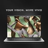 Dell XPS 9500 15.6" UHD+ Touch 500 nits Display Laptop (i7-10750H, 32GB, 1TB SSD, NVIDIA GTX 1650 Ti 4GB GDDR6 Graphics, Win 10 + MS Office, Backlit KB + FPR, Platinum Silver Color (D560038WIN9S) 6