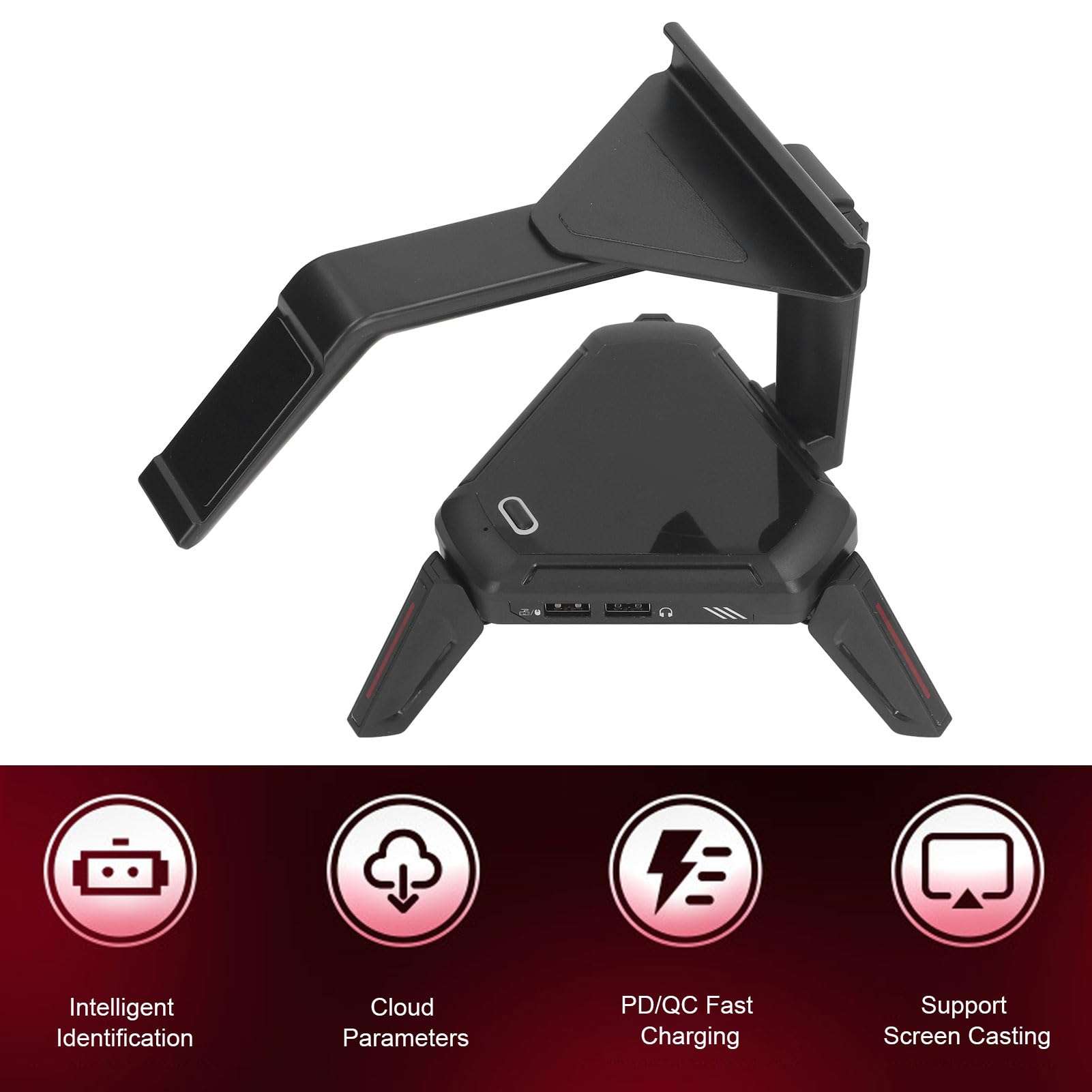 Mobile Game Keyboard Mouse Converter, Portable Wired Screen Casting Delay Gamepad Keyboard Mouse Converter (Standard Configuration for Android) 5