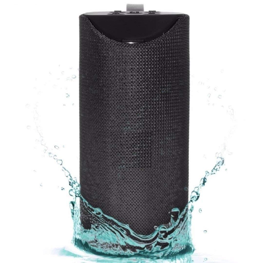 Wireless Bluetooth Speaker for Samsung Galaxy A5 Boost Bass DJ Sound Portable Party Home Audio Line in TV Supported USB FM AUX Connectivity IPX6 Cable Waterproof TG113 - (SH.F)