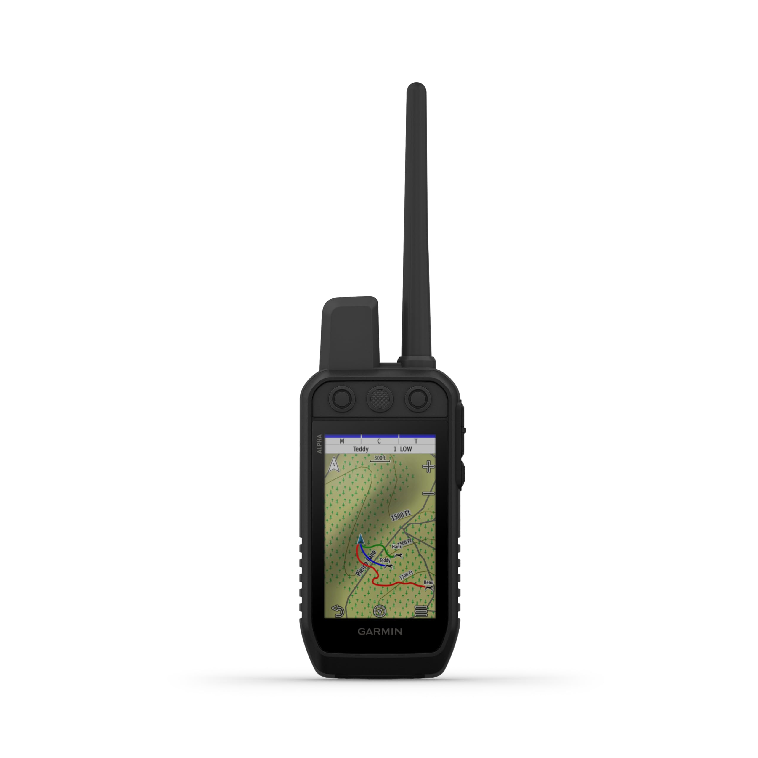 Garmin Alpha® 200 Plus, Rugged GPS Handheld, Track and Train Up to 20 Dogs, Sunlight Readable 3.5-inch Color Touchscreen Display 1