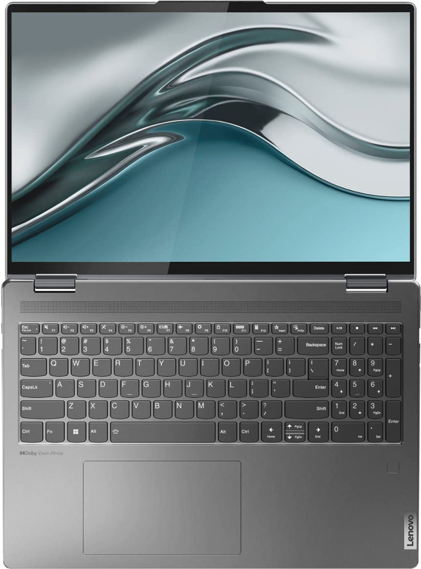 Lenovo 2023 Yoga 7i 2-in-1 Laptop, 16 inch 2.5K IPS Touchscreen Display, 12th Intel Evo Platform i5-1240P(12 Core), 8GB RAM, 256GB SSD, Backlit Keyboard, Wi-Fi 6, Windows 11 Home 5