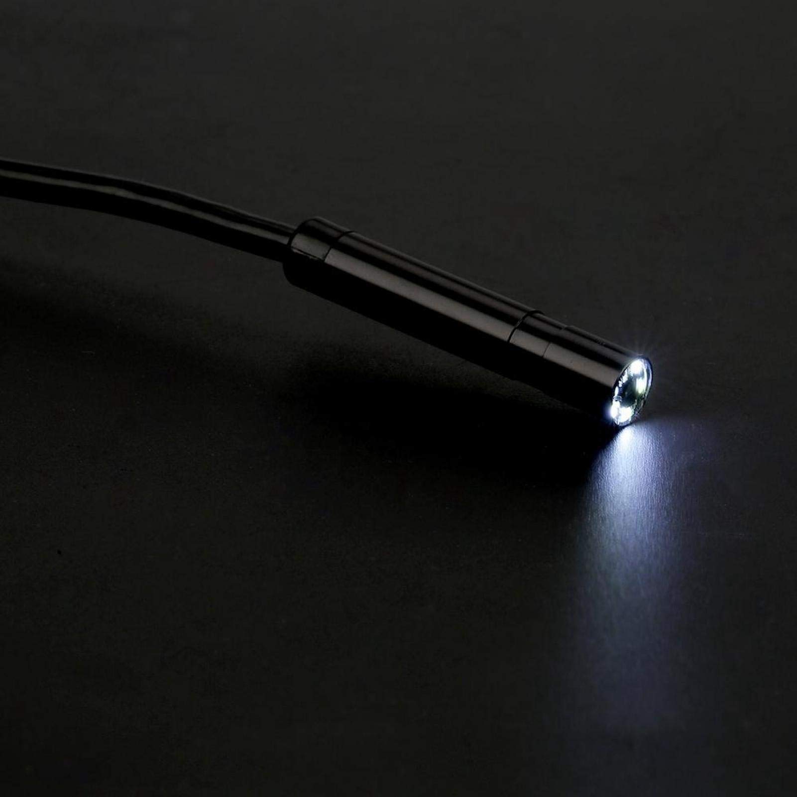 USB Endoscope, 5M Inspection Camera Flexible with LED Light for Pipe Car 3
