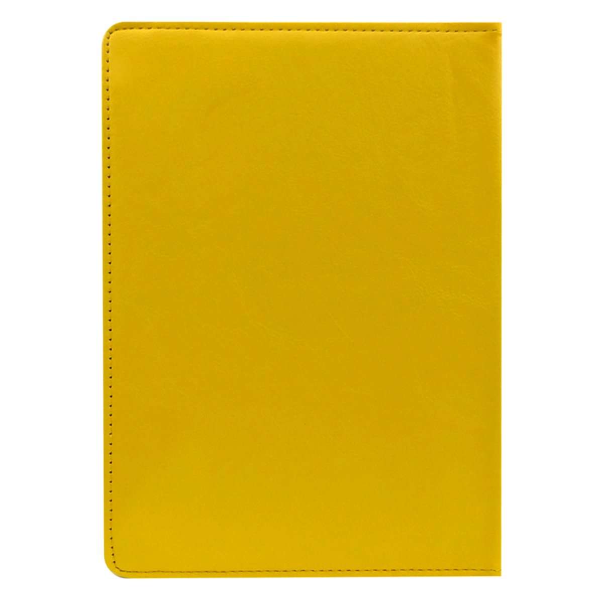 Acm Rotating Leather Flip Case Compatible with Iball Slide 3g 6095 Q700 Cover Stand Yellow 5