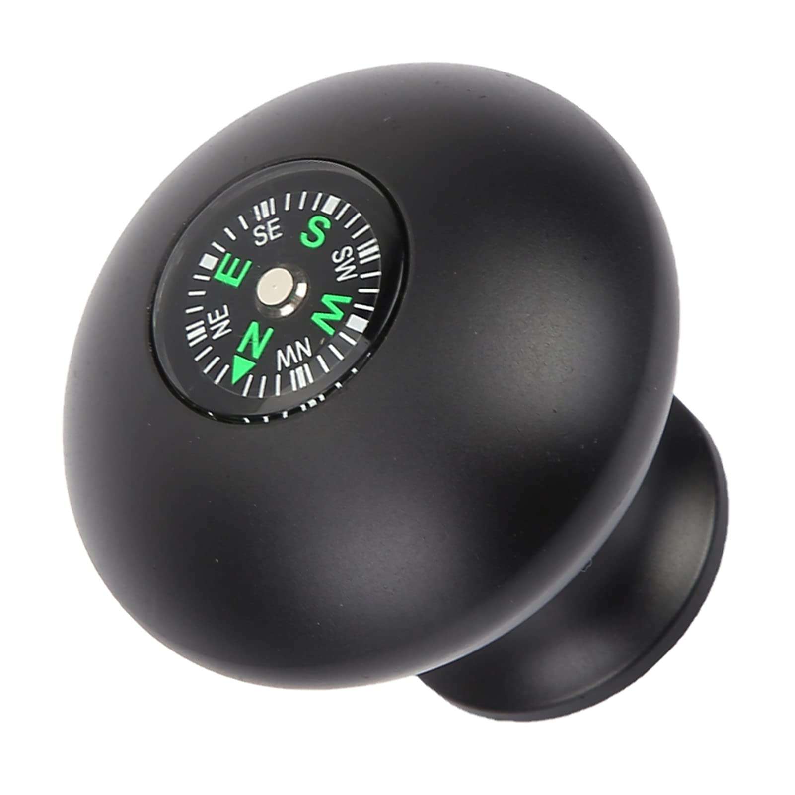 Hand Grip Knob with Compass, Ergonomic Design Outdoor Universal Trekking Pole Stick Monopod Tripod Head Grip Knob with Compass, for Outdoor Hiking Camping 1