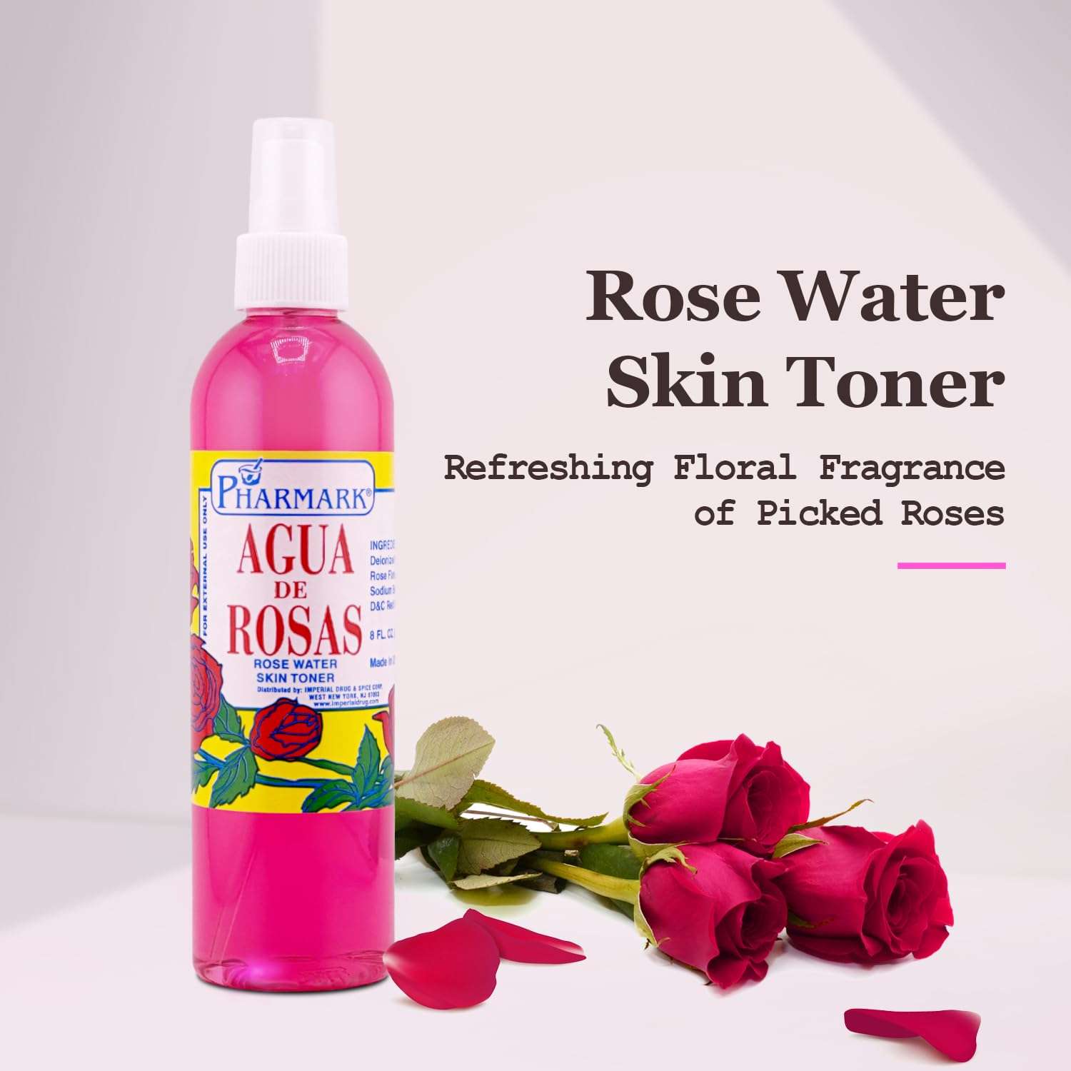 Agua De Rosas 4 Oz. Rose Water 2