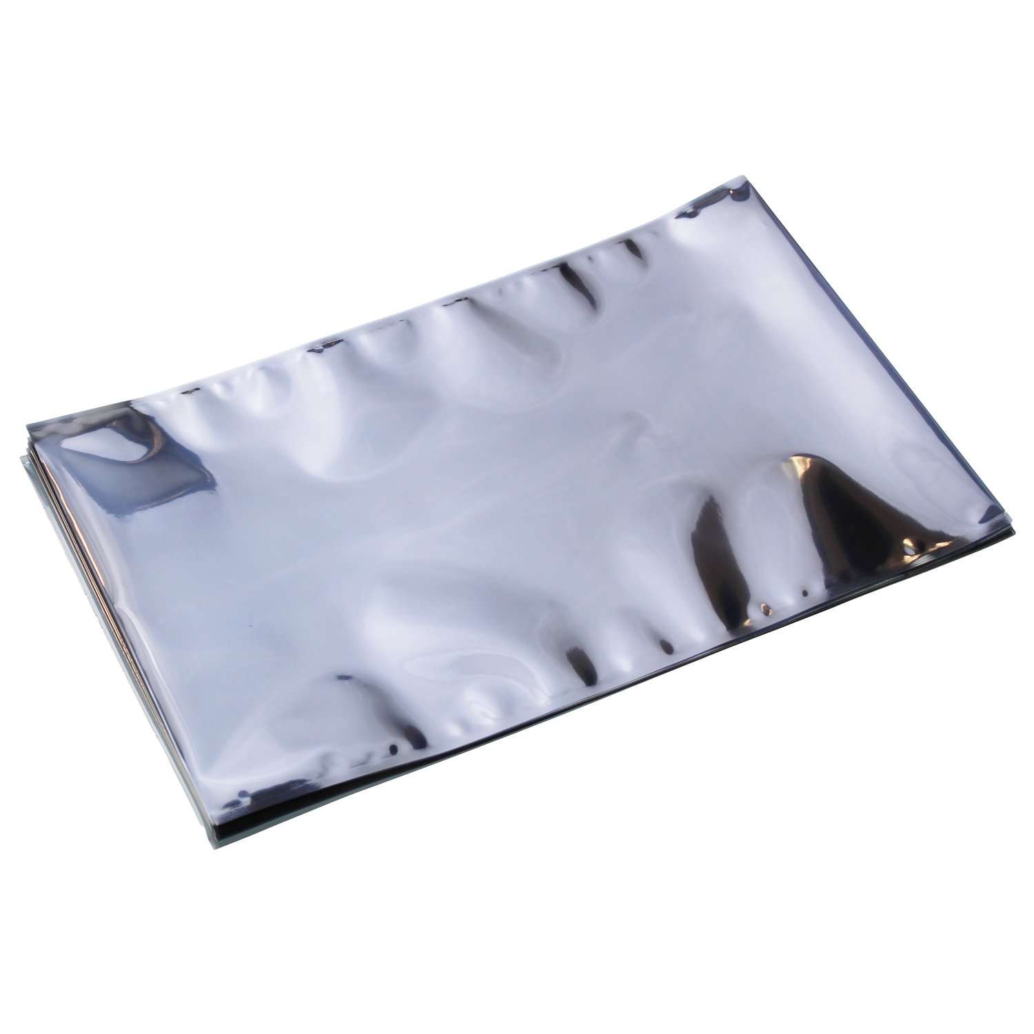 LJY 20 Pieces Antistatic Bags with Top Open for Motherboard Graphics Video Card LCD Screen with Labels, 25.5 x 40 cm / 10 x 15.7 inch 2