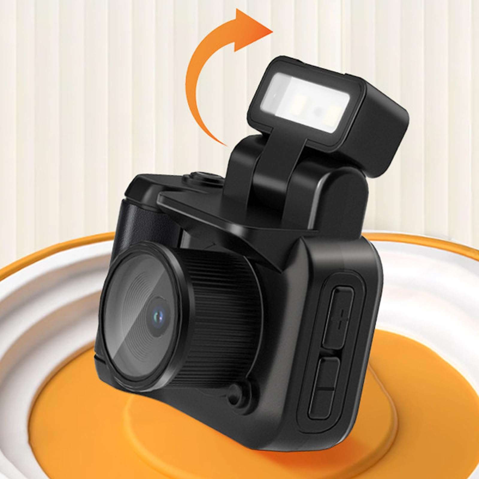 Mini Camera, Mini Camera with Flash Light, 1080p HD Mini Camera with 6 Filters 5