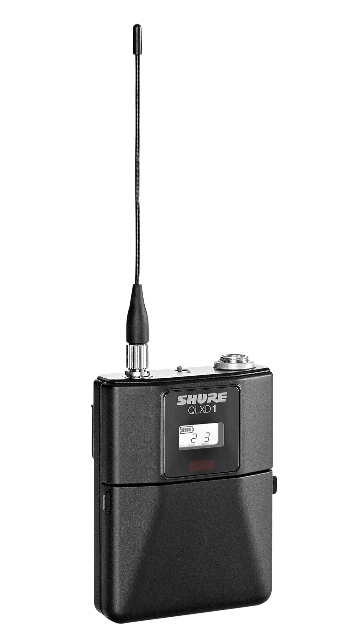 Shure QLXD1 Bodypack Transmitter - for use with QLX-D Digital Wireless Systems, Receiver Sold Separately | V50 Band (QLXD1=-V50) 2
