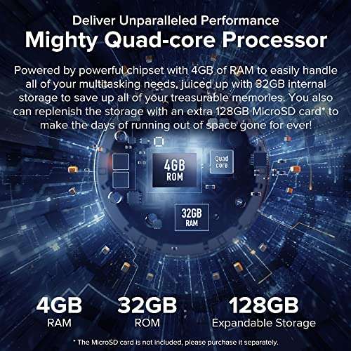 Ulefone Armor X10 Unlocked Rugged Phone Android 11 4GB + 32GB IP68 Waterproof Cell Phone, 13MP+5MP AI Camera, 5.45" HD+ Screen 5180mAh Battery Global 4G Unlocked Cell Phone OTG NFC GPS FM, Gray 3