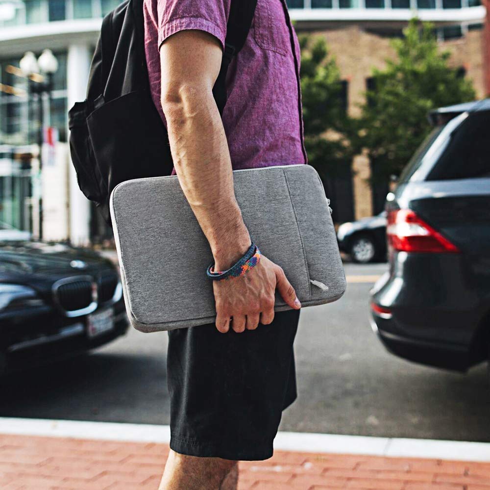 MOCA 360° Protective Oxford Sleeve Sleeves Carry Case Bags Bag for MacBook Pro 16 inch MacBook Pro Laptop Sleeve Sleeves Bag (Grey) 6