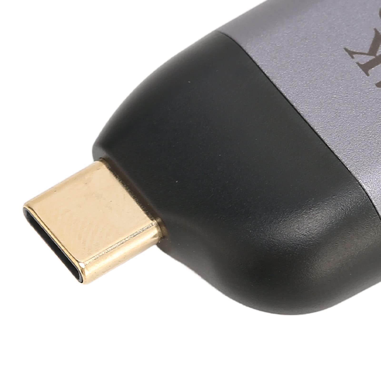 GaRcan Portable USB C to HDMI Adapter, 4K@60HZ USB 3.1 Type C Male to HDMI Female Converter for Projector, Laptop, Monitor, TV, PC, Tablet, Mobile Phone 5