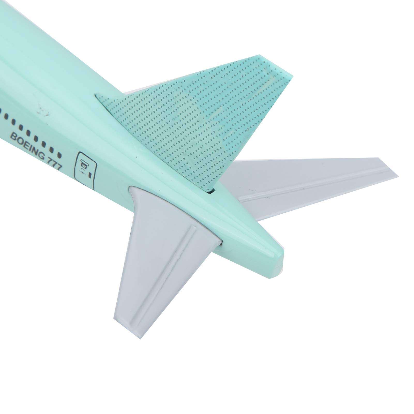 Fly Model, with Base Bracket Alloy Airplane Model, Beautiful Corrosion Resistance High Hardness for Kids Aviation Collection Office((Canada 777)) 4