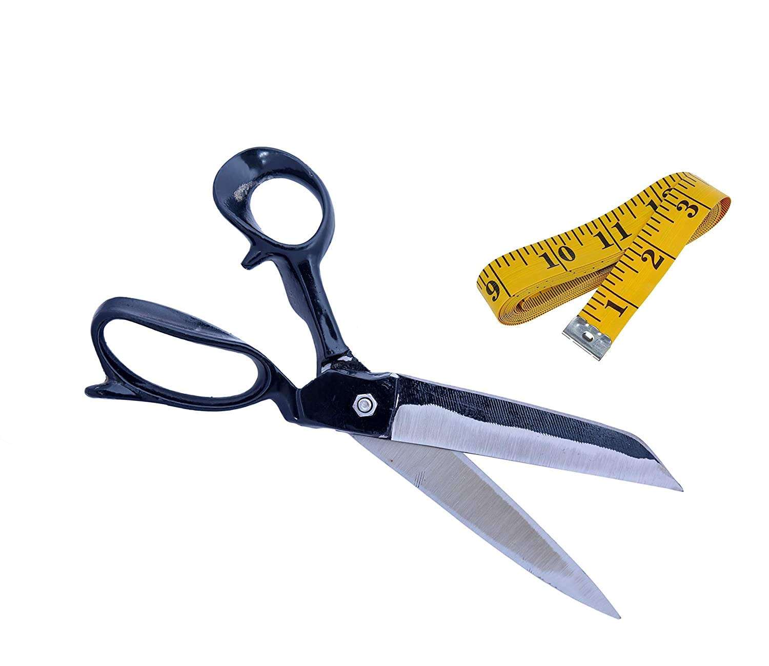 RT SHOP Tailoring Scissors Black Colour Best And Effective Product To Your Life (Free Inside Inc Tape) 1