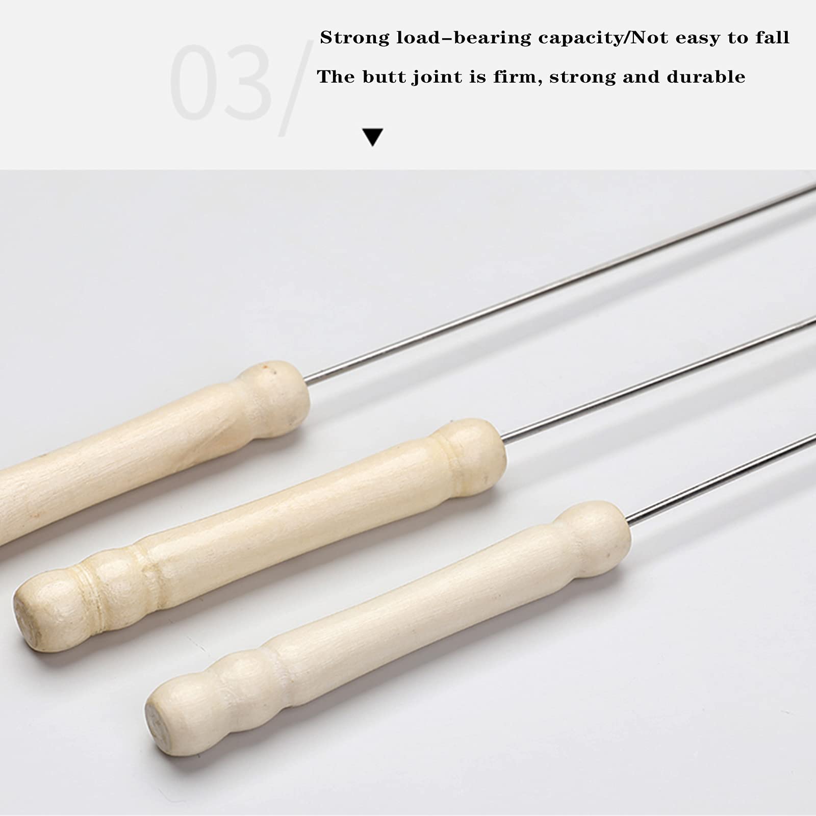 SHHMA Kebab Skewers Metal BBQ Set Meat Grill Stainless Steel Sticks Flat Wide Reusable Shish Kebab for Barbecue,Kabob 33.5cm,90pcs 5